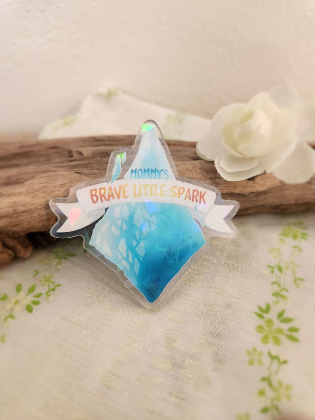 FF14 Mothercrystal Pin Badge