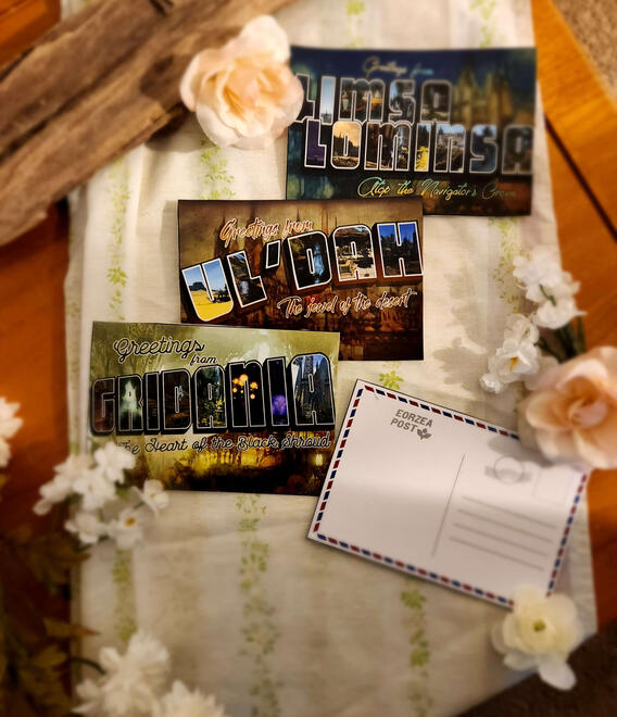Greetings from Eorzea Postcards