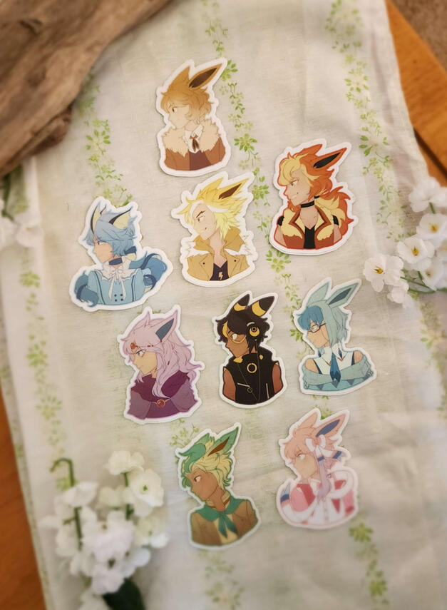 Eeveelution Gijinkas