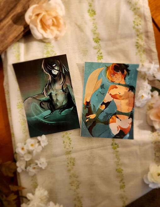 Mermen Postcards